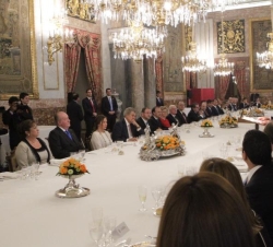 El Presidente Pérez Molina en un momento de su intervención